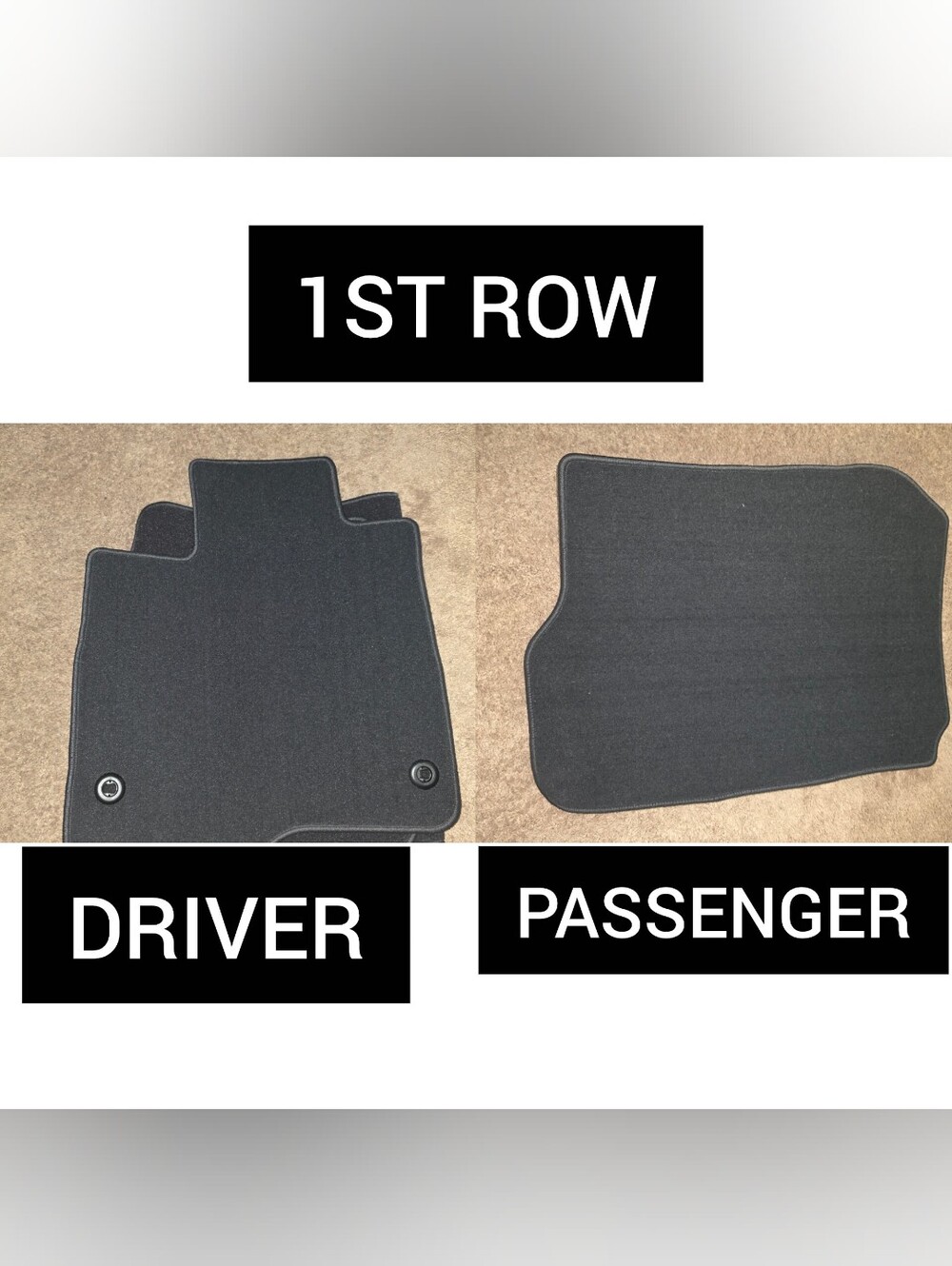 OEM Honda CRV 1st and 2nd Rows Carpet Floor Mats (2023-Present)